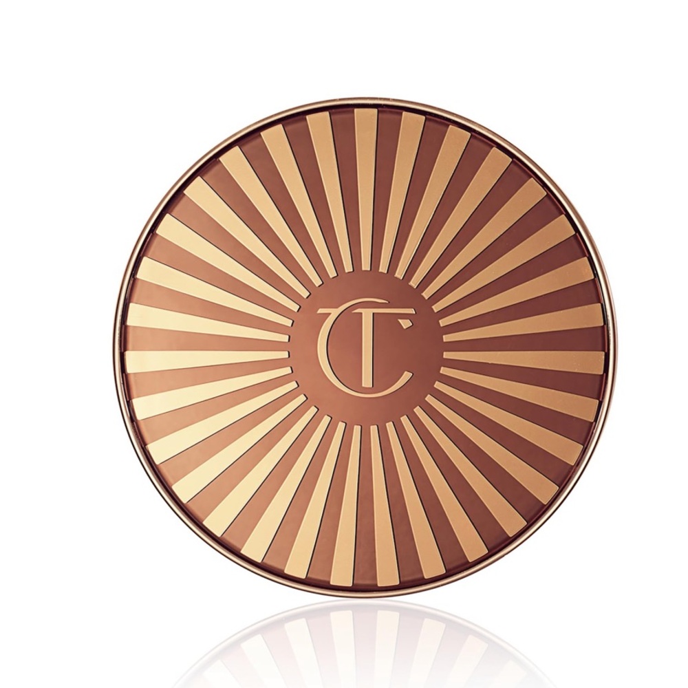 ✨ CHARLOTTE TILBURY Beautiful Skin Sun-Kissed Glow Cream Bronzer - 1 FAIR - Picture 6 of 7